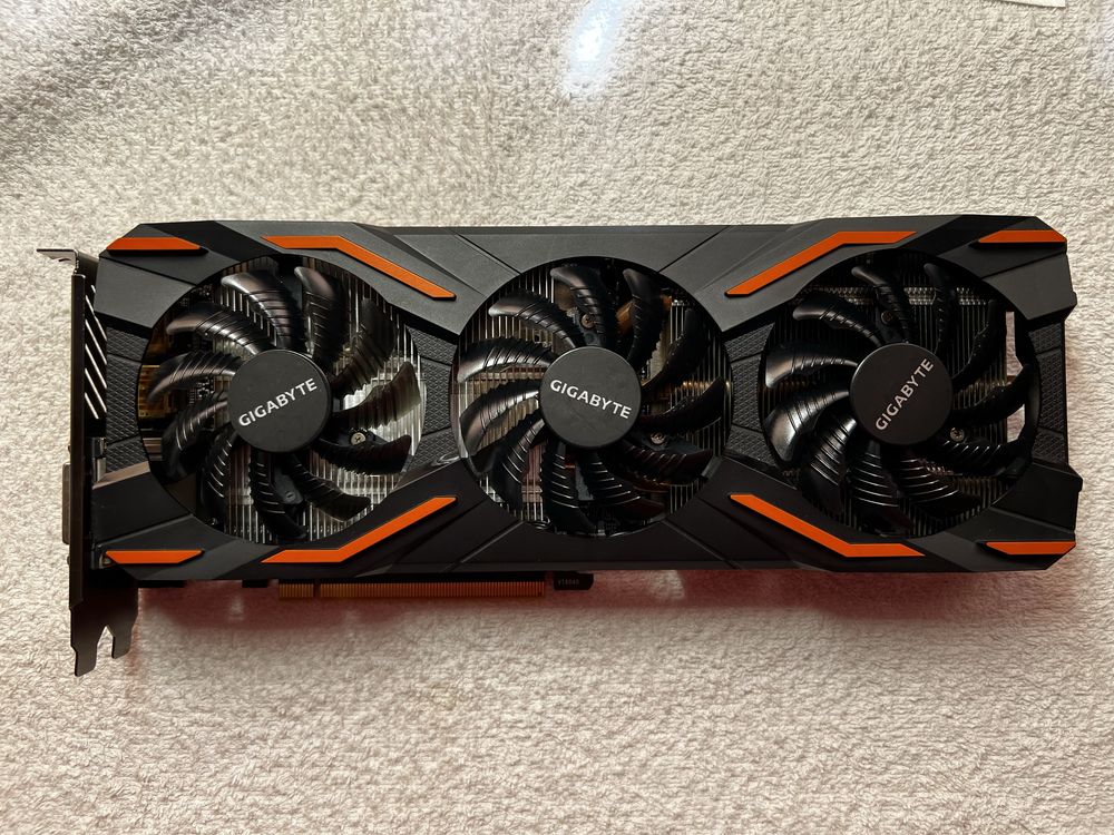 Видеокарта Gigabyte GeForce GTX 1080, 8gb