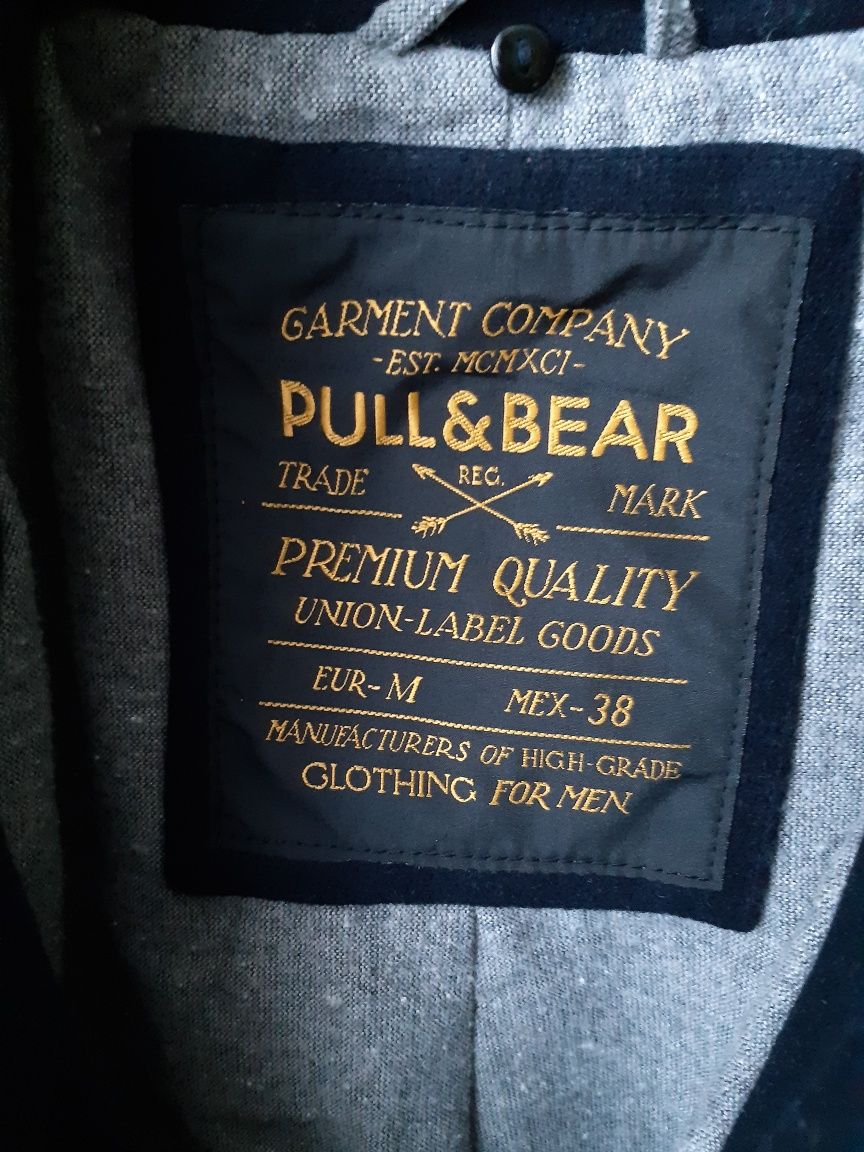 Płaszcz męski idealny Pull&Bear