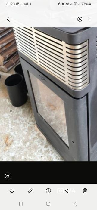 Piec kominkowy pellet 8kw bez elektroniki i prądu! Domek,warsztat