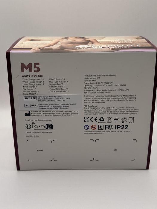 Laktator pojedynczy Momcozy M5