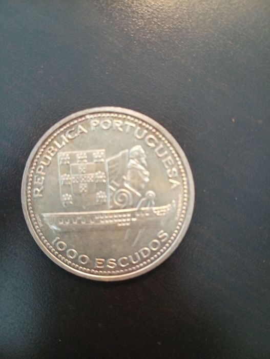 1000 escudos - D Fernando II - Glória	- Portugal - 1996 - KM:696 Prata