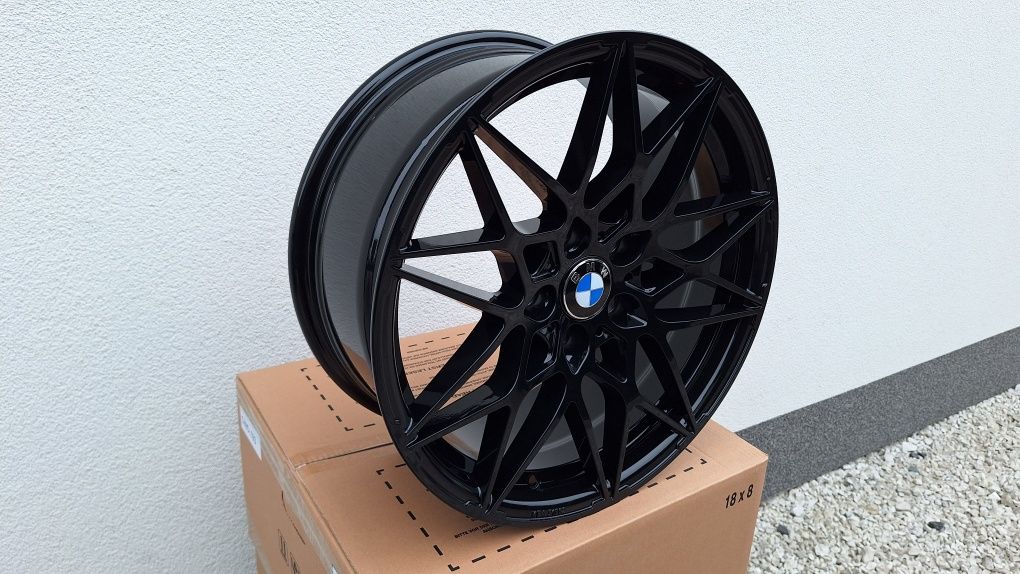 Nowe Alufelgi 5x120 R18 Bmw Seria 3 5 F30 F10 E90 E91 F25 X3 Czarne