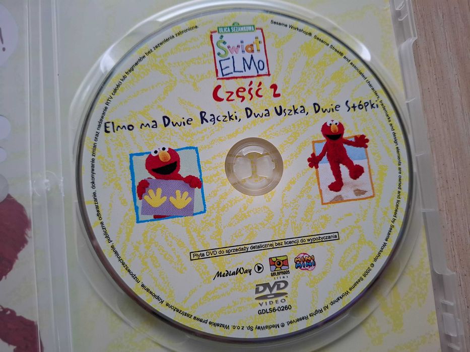 Świat Elmo – Ulica Sezamkowa – zestaw 2xDVD – edukacja i zabawa