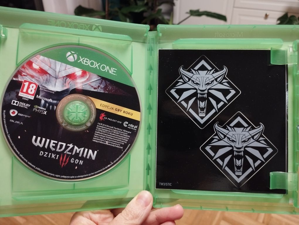 Wiedźmin 3 Dziki Gon Edycja Gry Roku Xbox One/Series S/Series X