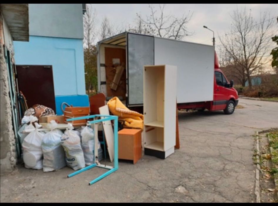 Вивіз будівельного сміття вивоз мусора в мешках вывоз мебели недорого