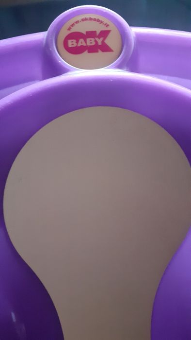 Ванночка детская Onda Evolution с анатомической горкой и термодатчиком