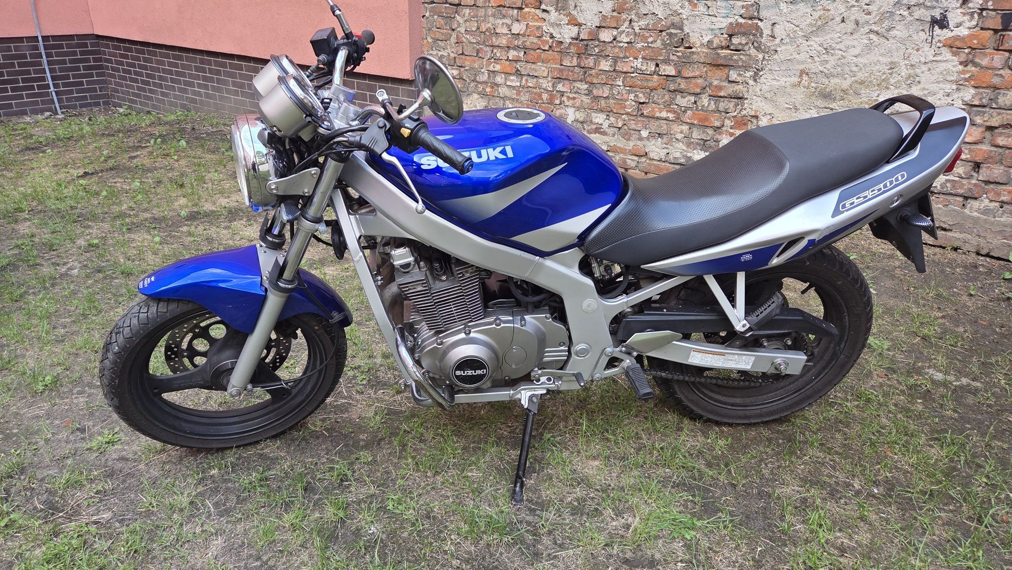 Suzuki GS 500E 33KW 02r - stan bdb. - Szczecin