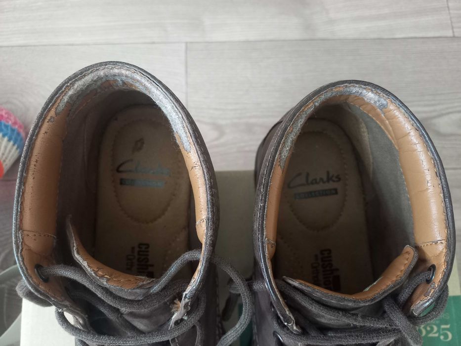 Шкіряні чоловічі черевики CLARKS 41 р