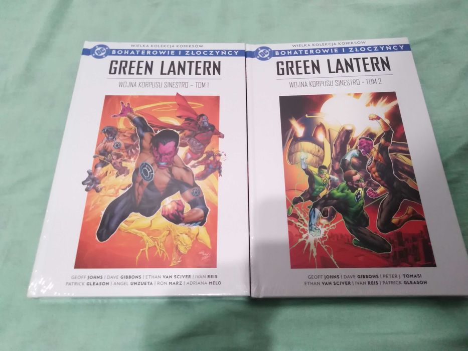 Bohaterowie i Złoczyńcy 89 i 91 - Green Lantern - Wojna Sinestro 1 i 2