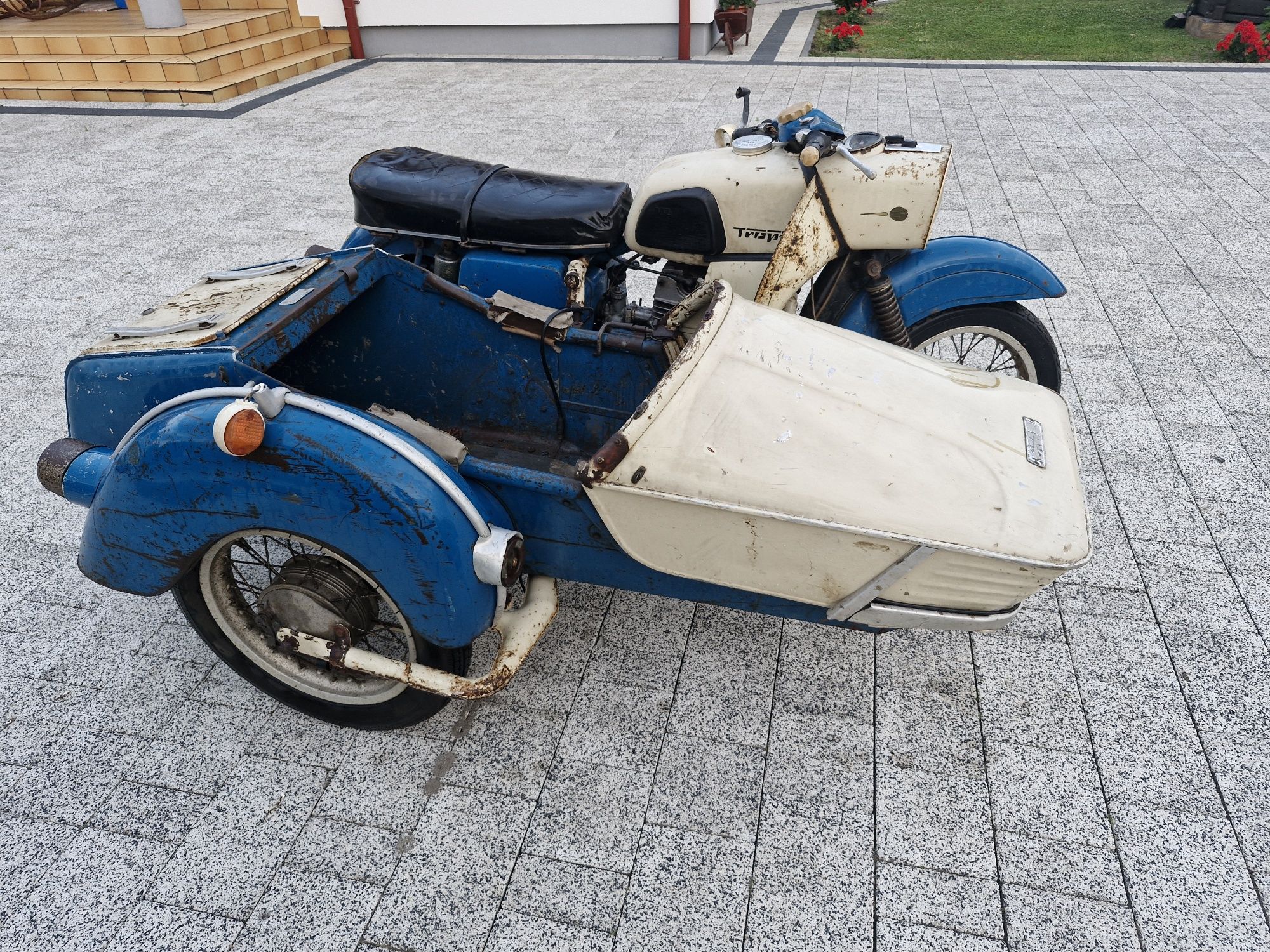 Mz es 250/2 z koszem trophy orginał lakier!