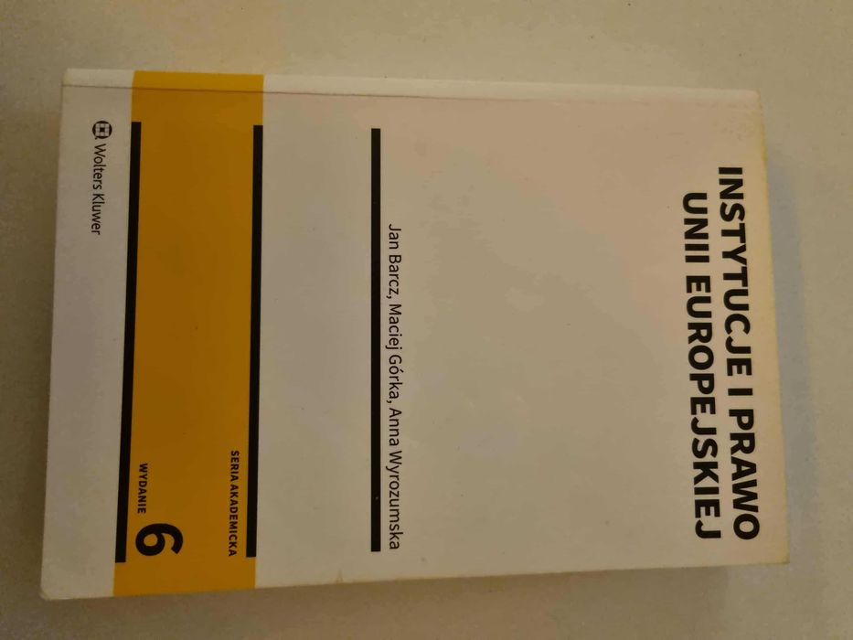 Instytucje i prawo Unii Europejskiej