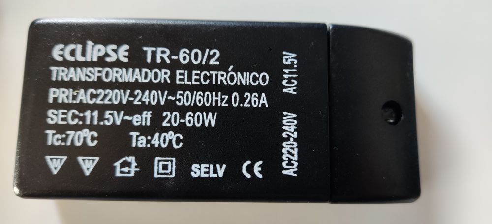 Transformador 220/12v