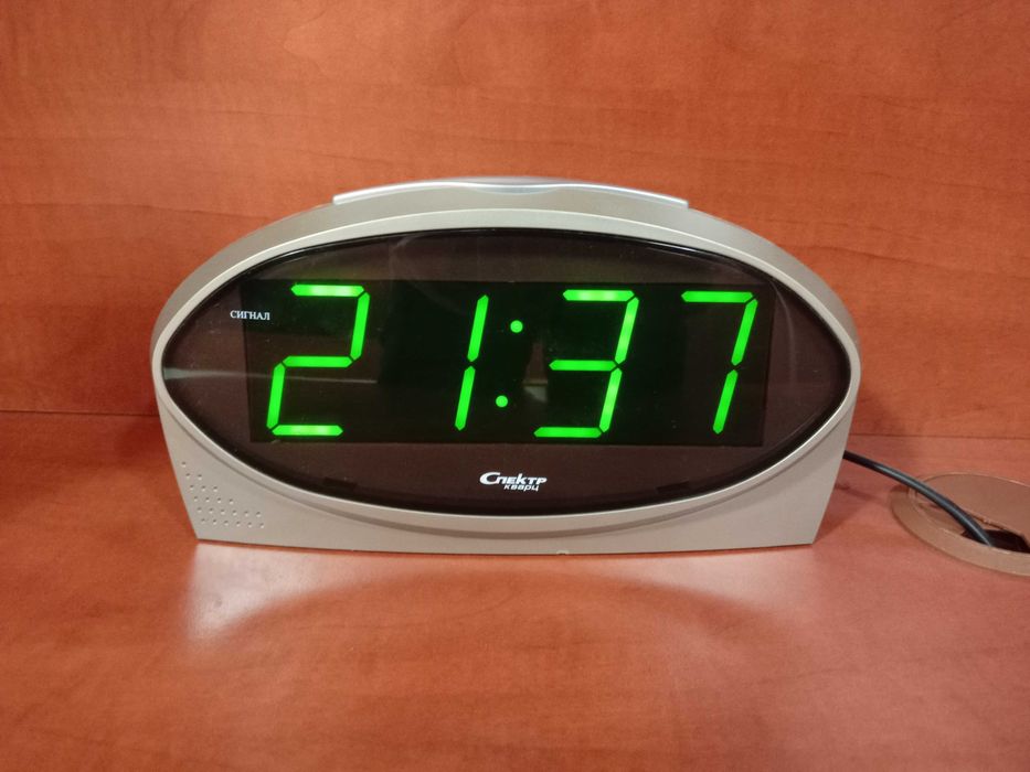 Годинники мережеві Спектр-Кварц СК-1232 з будильником - 4 штуки