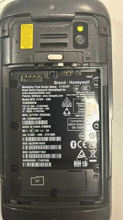 Honeywell CT45XP термінал збору даних