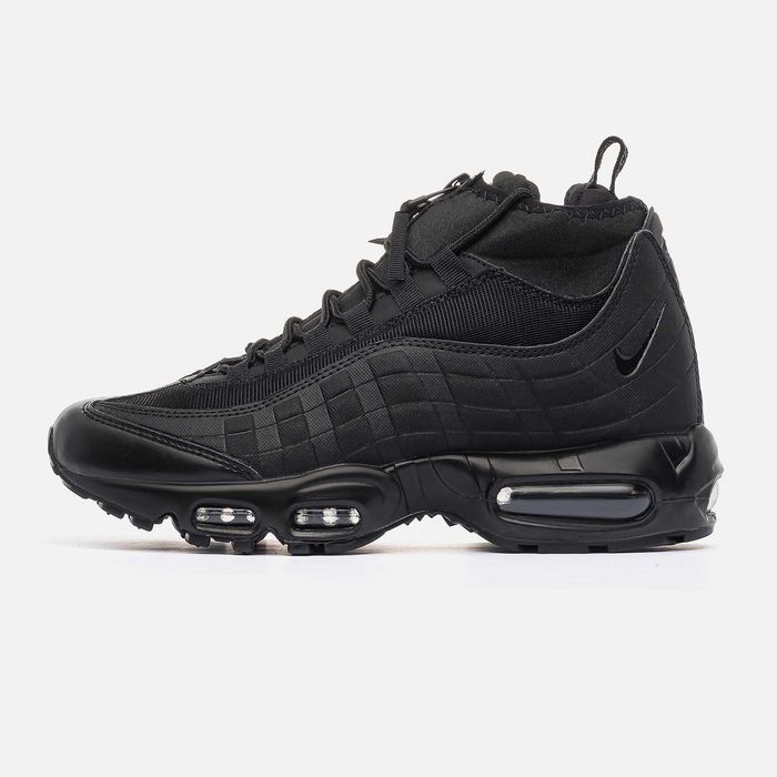 Мужские зимние кроссовки Nike Air Max 95 Sneakerboot "Black" 40-45