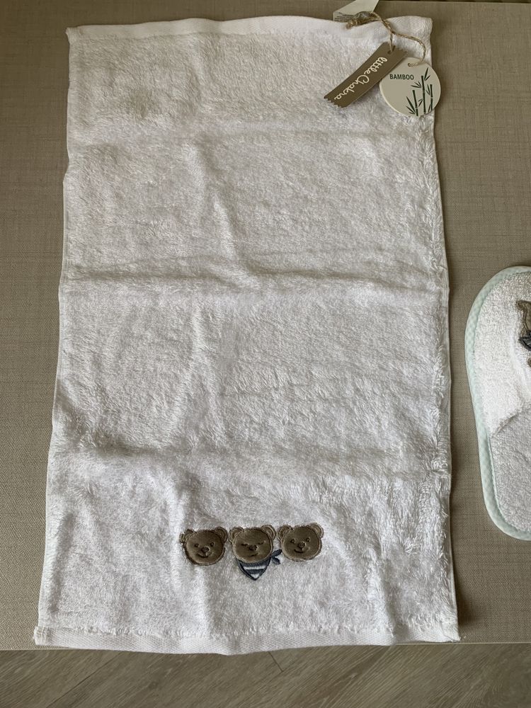 Little Chakra банные тапочки и полотенце для рук Новые