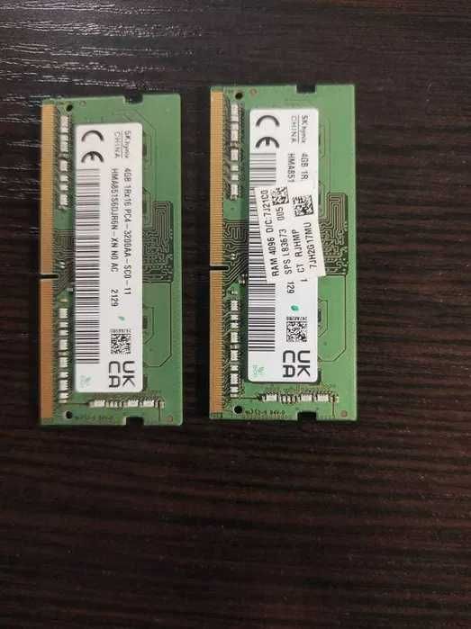 PAMIĘĆ RAM do laptopa 8GB ( 2x4GB) DDR4 3200 HYNIX laptop