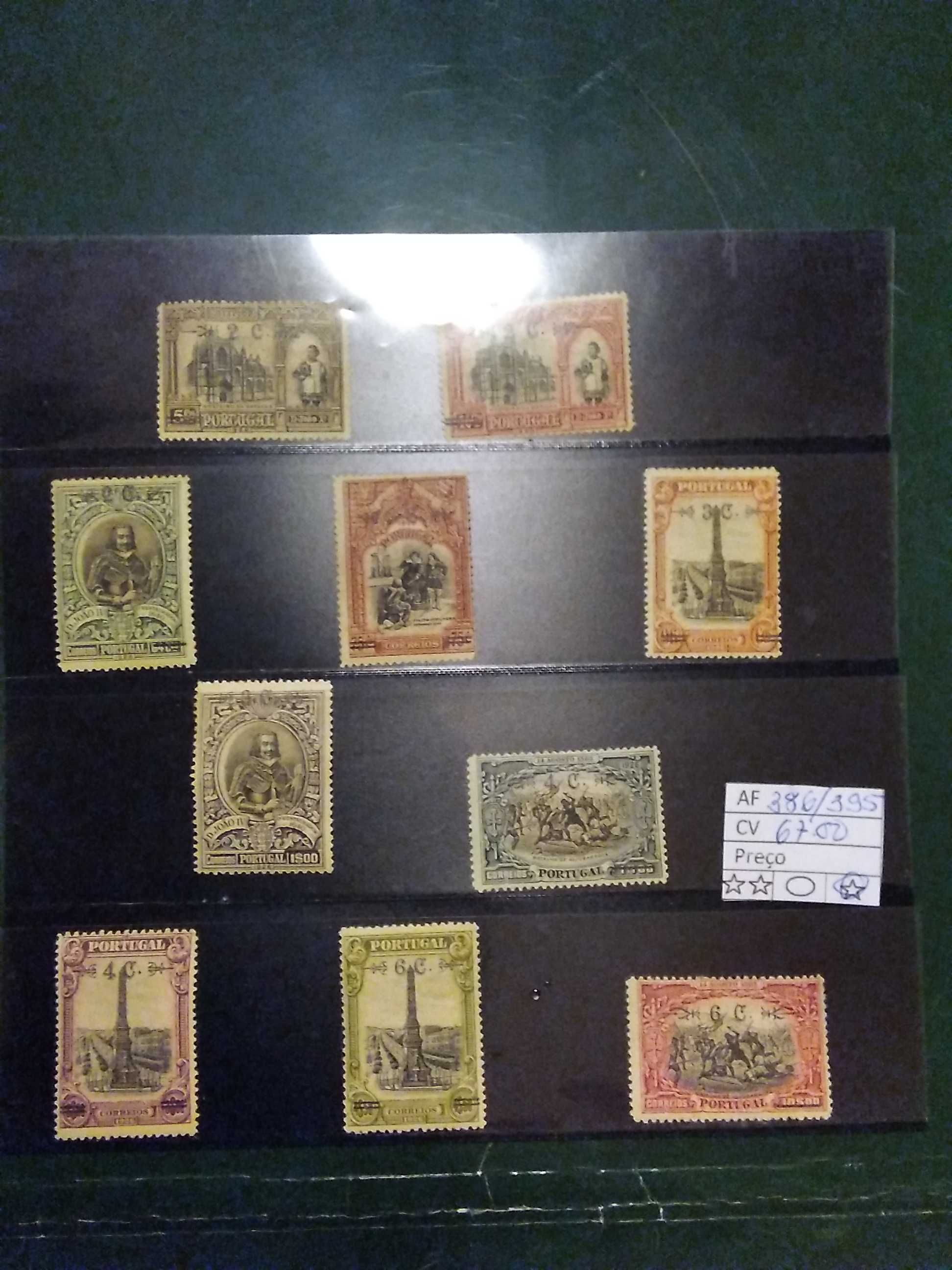 1926 Independência de Portugal com Sobretaxa MLH *