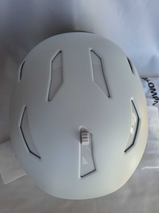 Kask narciarski Salomon Mirage S White Universal Mid Blue M 56-59cm
