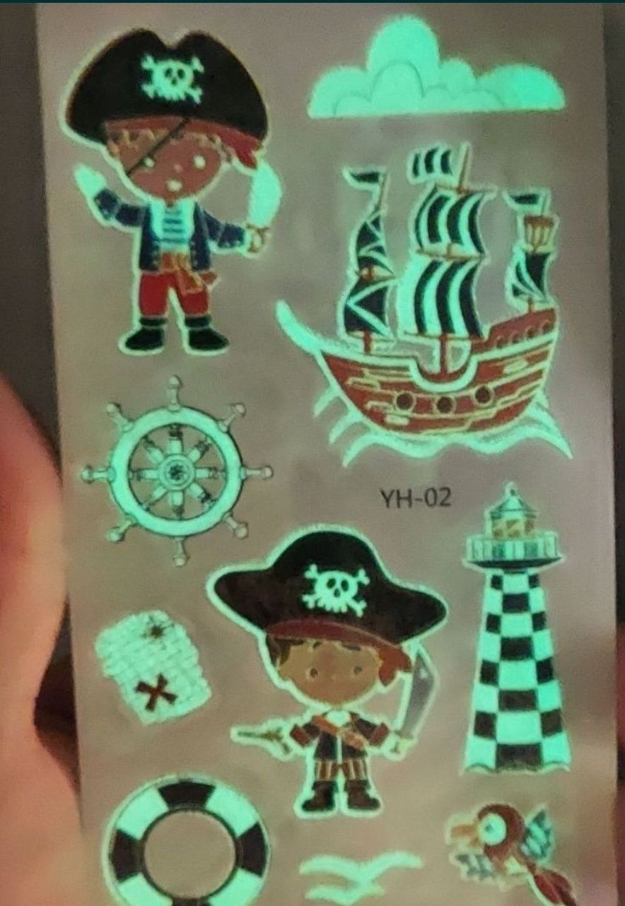 Пірати тату для хлопчиків