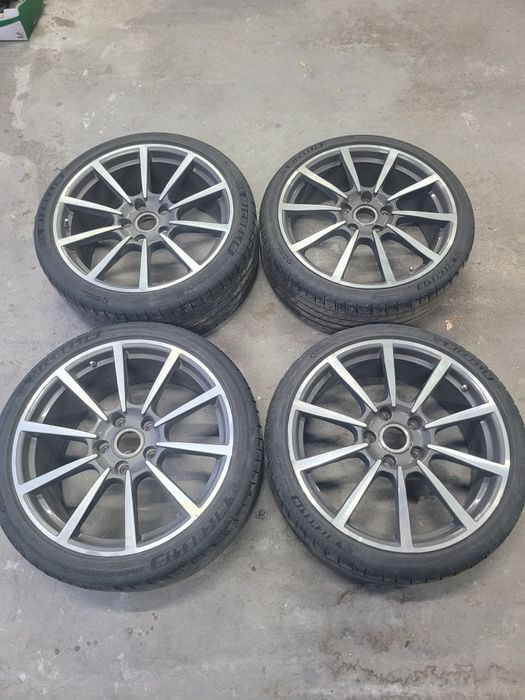 Диски Porsche Cayman S R20 5x130 Michelin Pilot Sport 4s