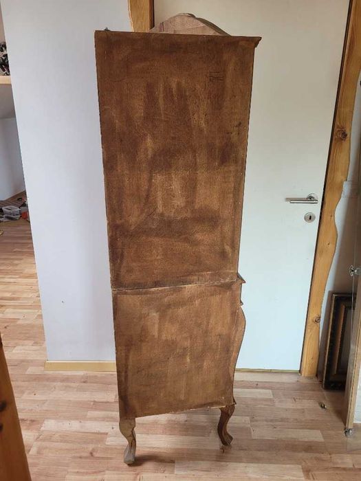 Witryna narożna drewniana Ludwikowska