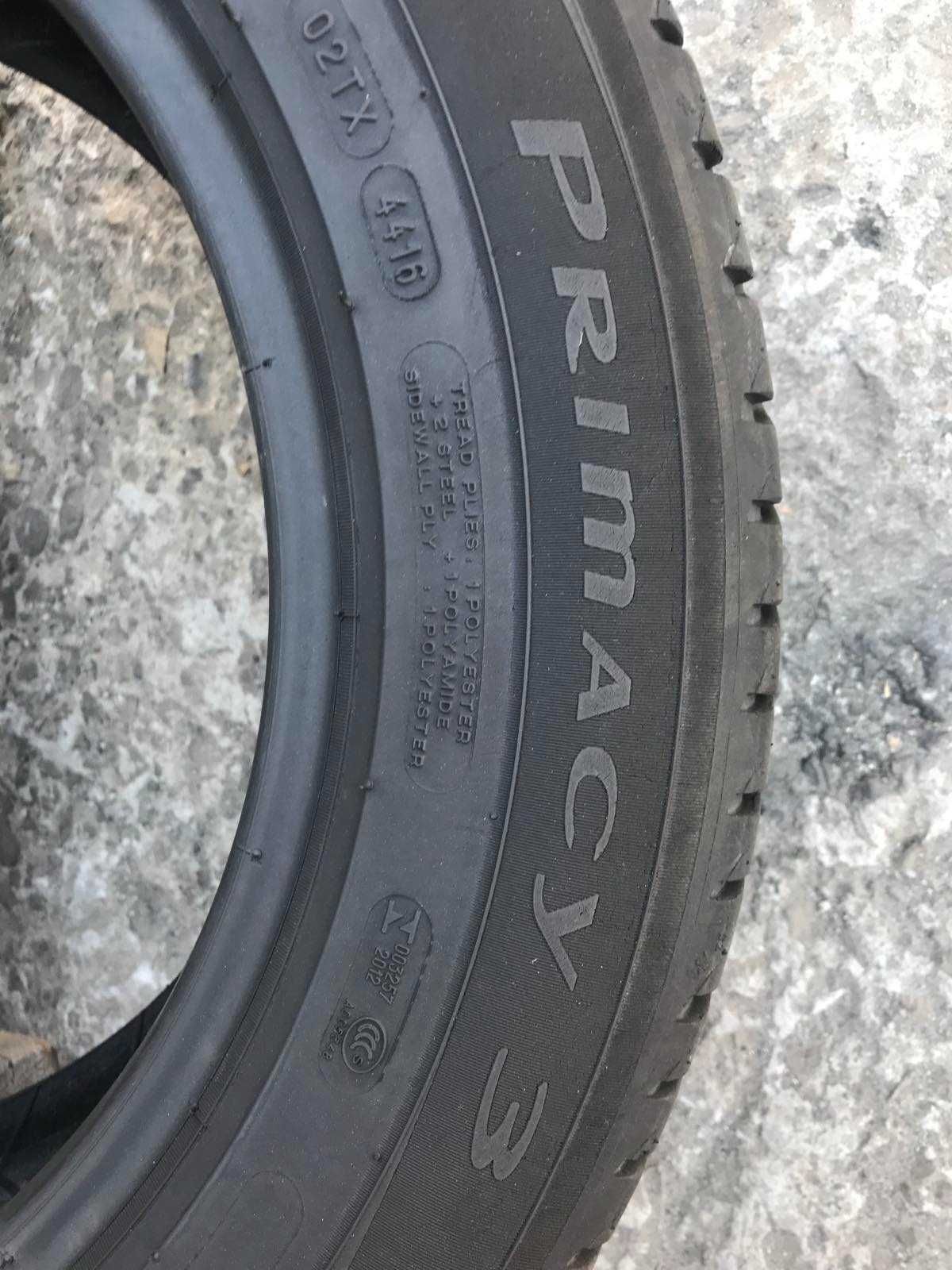 Шини Michelin Primacy 3 205/60R16 Пара Літо Б/у Склад Оригінал