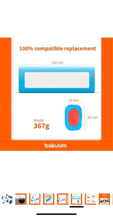 Bateria do odkurzacza cocoter conga