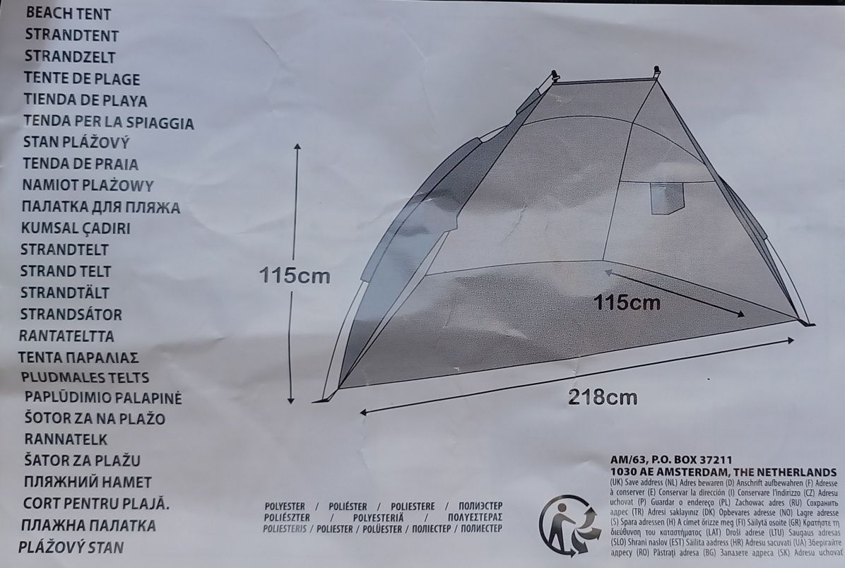 Tenda e para vento