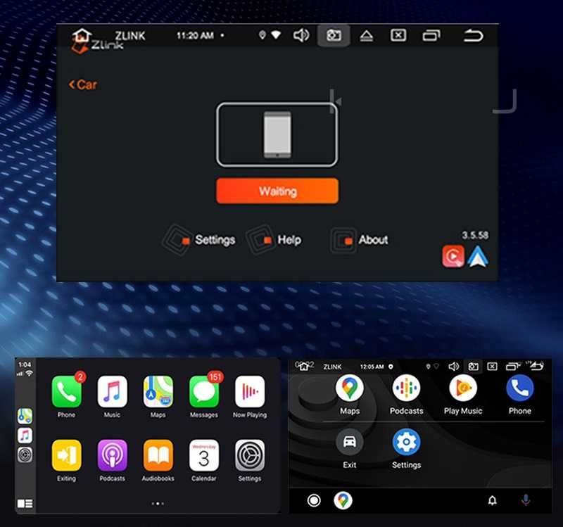 CarPlay Radio FM RDS DAB+ Android WiFi 4G GPS MP3 MP4 USB Audi A4 B8