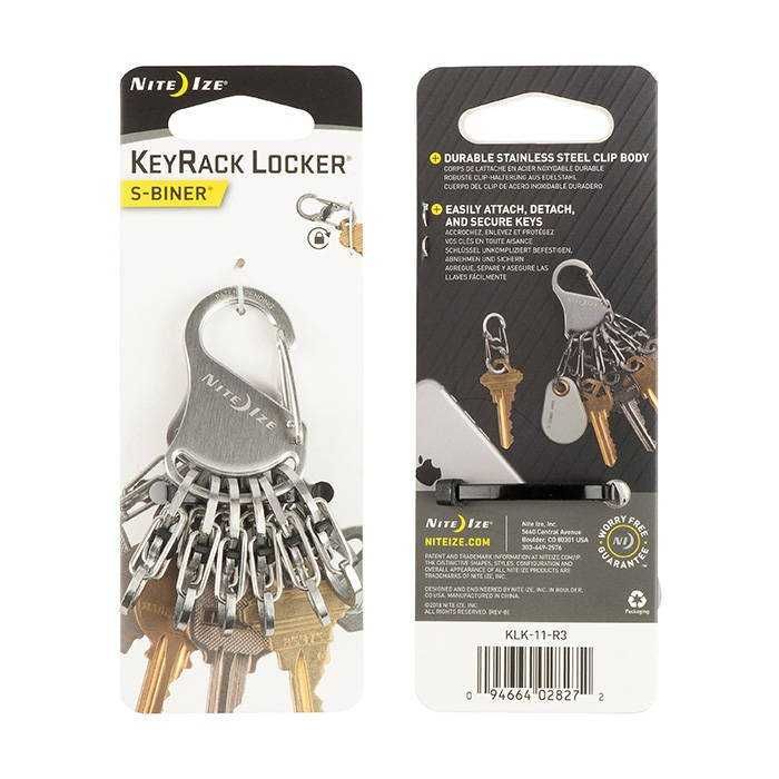 Brelok Organizer do kluczy Nite Ize KeyRack Locker + 6 karabińczyków