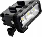 Lampa LED do kamery wodoodporna oświetlenie ciągłe GOPRO HERO SUPTIG