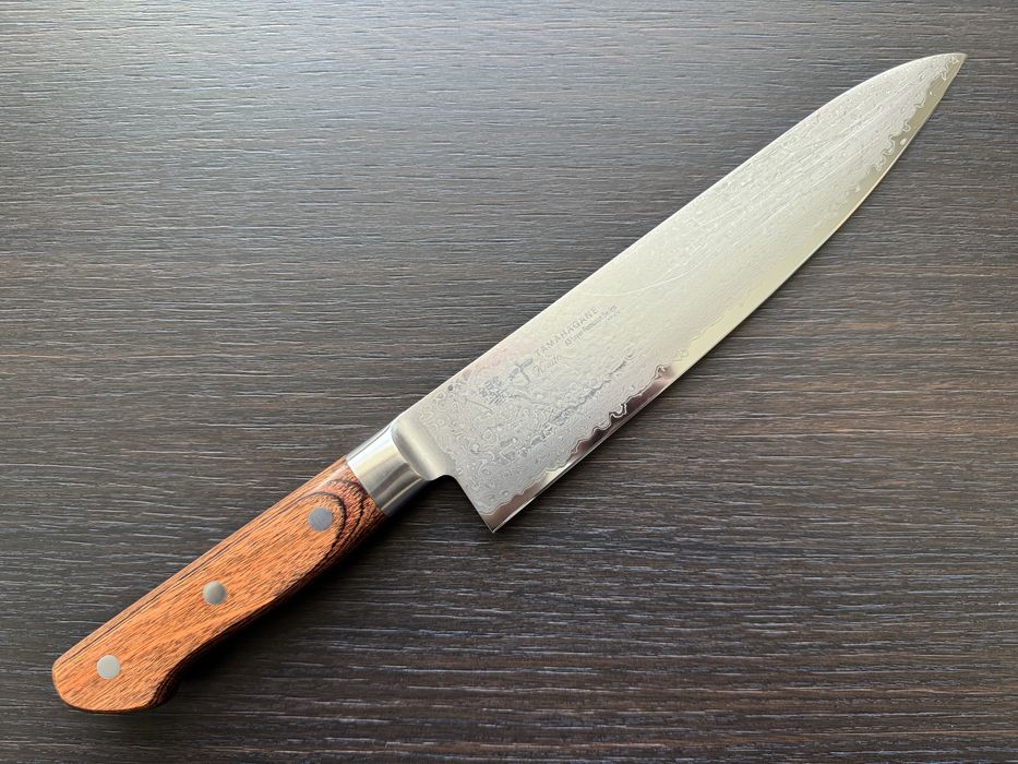 Японський професійний кухонний шеф-ніж Tamahagane Kyoto