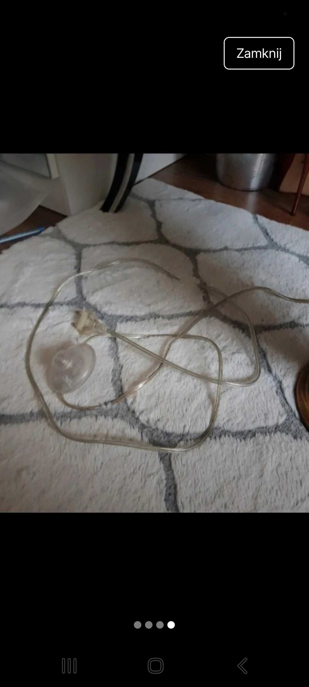 Lampa nocna, stołowa 70cm wysoka