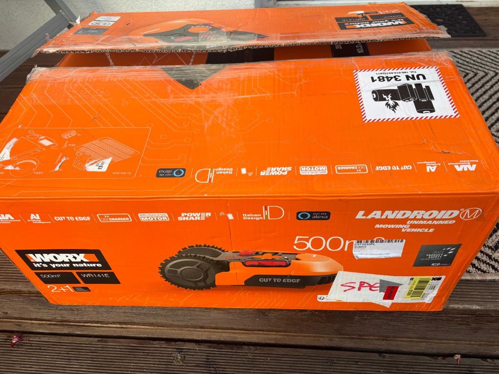 WORX Landroid M500 Plus WR165E Robot Koszący do 500 m