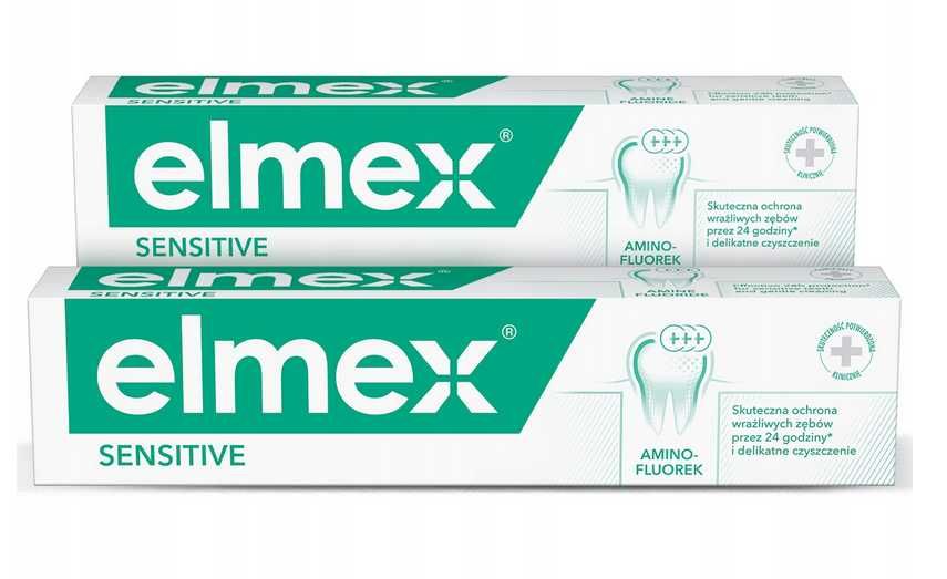 2 x Elmex SENSITIVE Pasta do zębów wrażliwych 2x75 ml