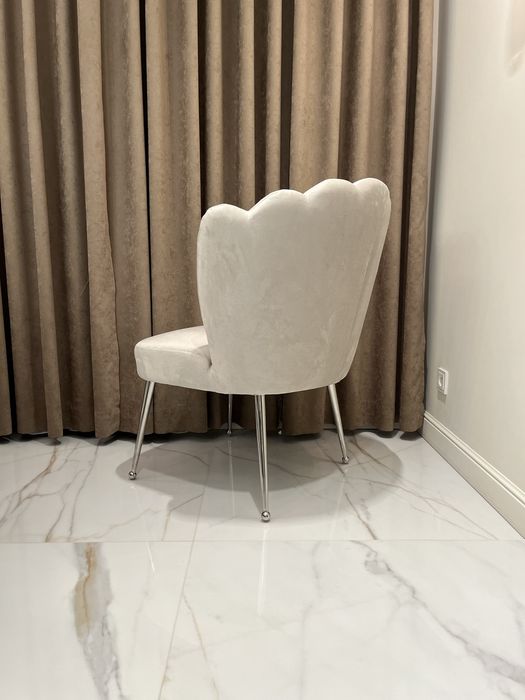 Krzesło Muszla Glamour Fotel do salonu Producent