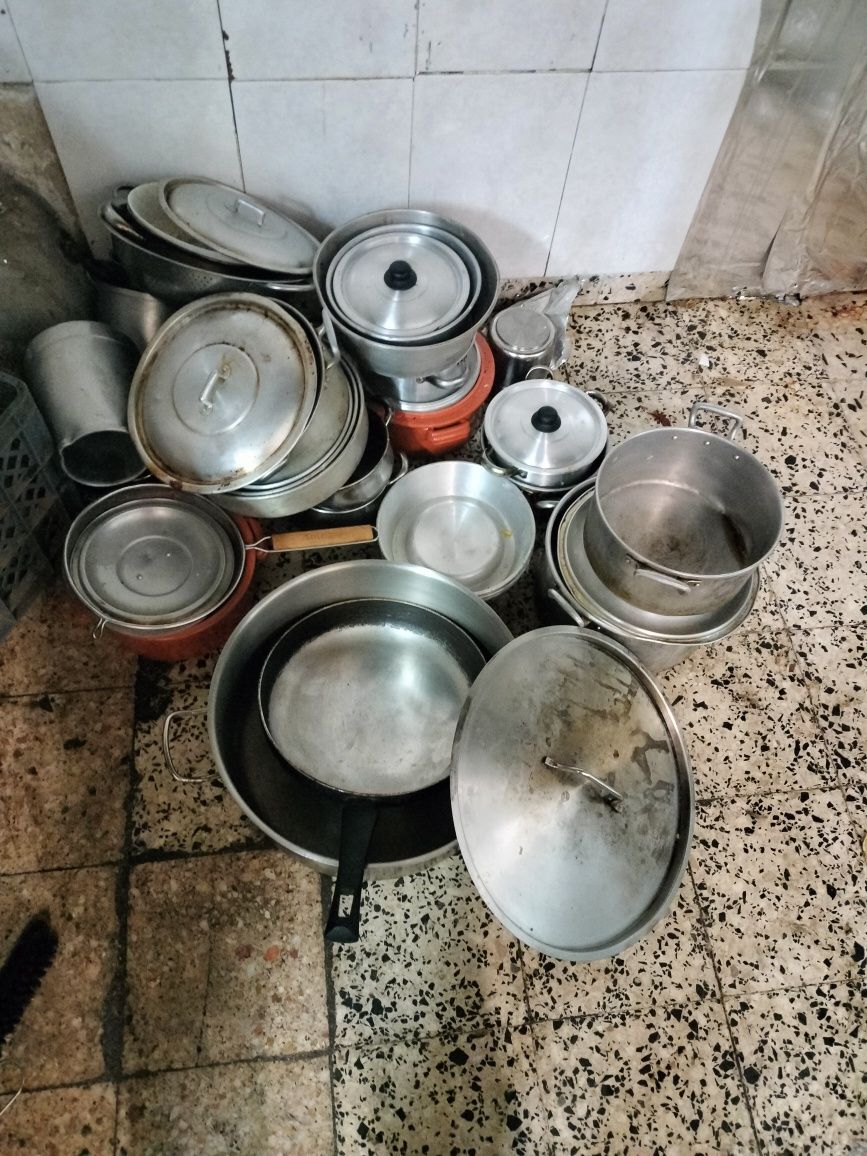 Tachos e frigideira