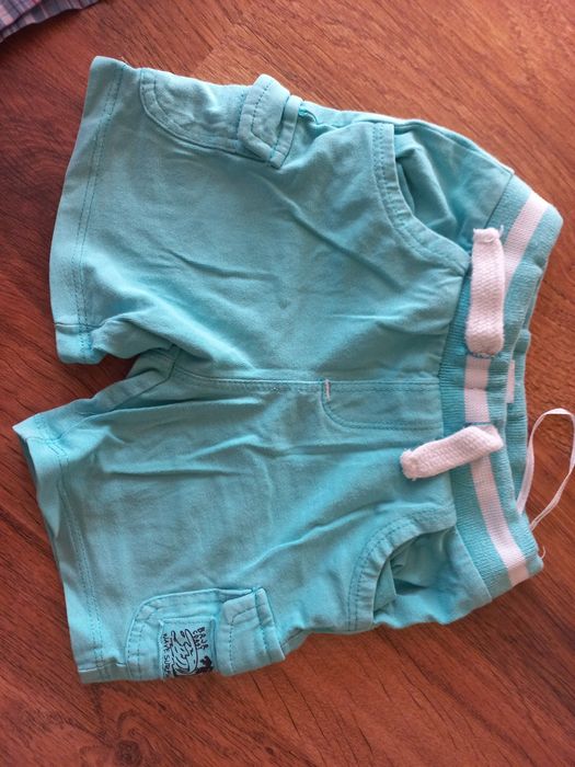 Krótkie spodenki 2 pary r.68