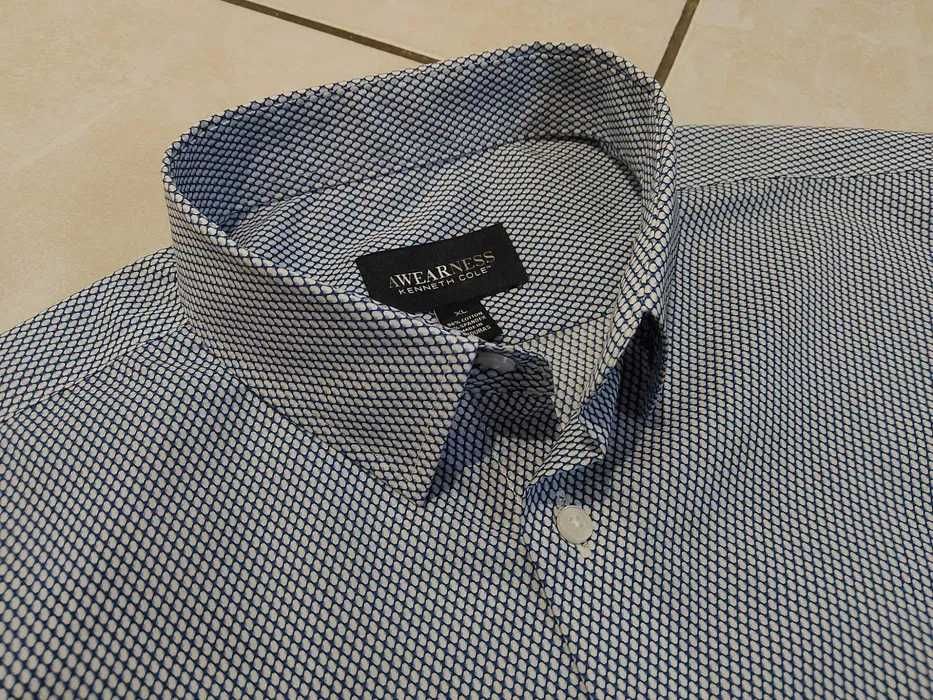 KENNETH COLE USA - NOWA! Markowa Koszula Męska rozmiar XL