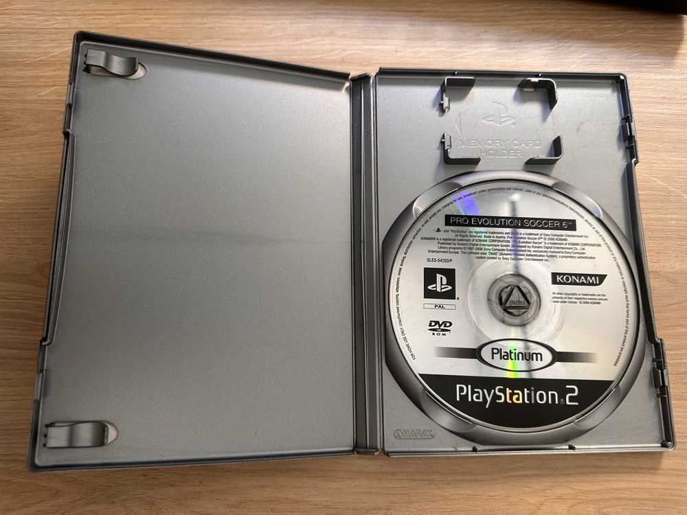 Pro Evolution Soccer 6 PES PS2 com Caixa