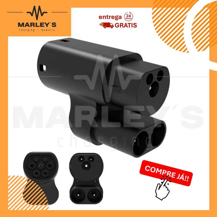 Adaptador CCS para TIPO 2 - TESLA