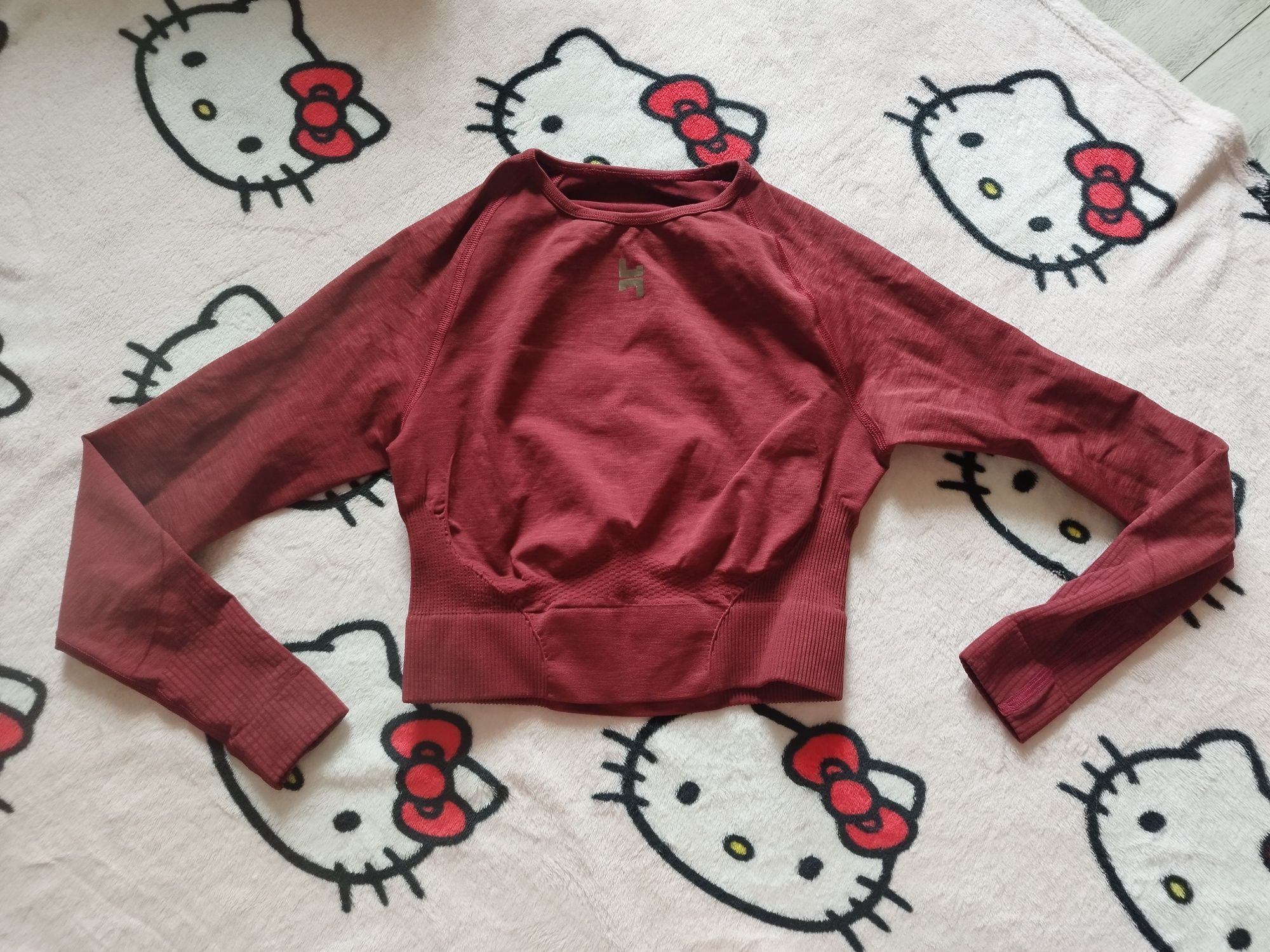 Rashguard Holoathletics M burgund