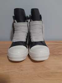 Rick Owens Exclusive Black KEMBRA PFAHLER Jumbo Lace Sneakers