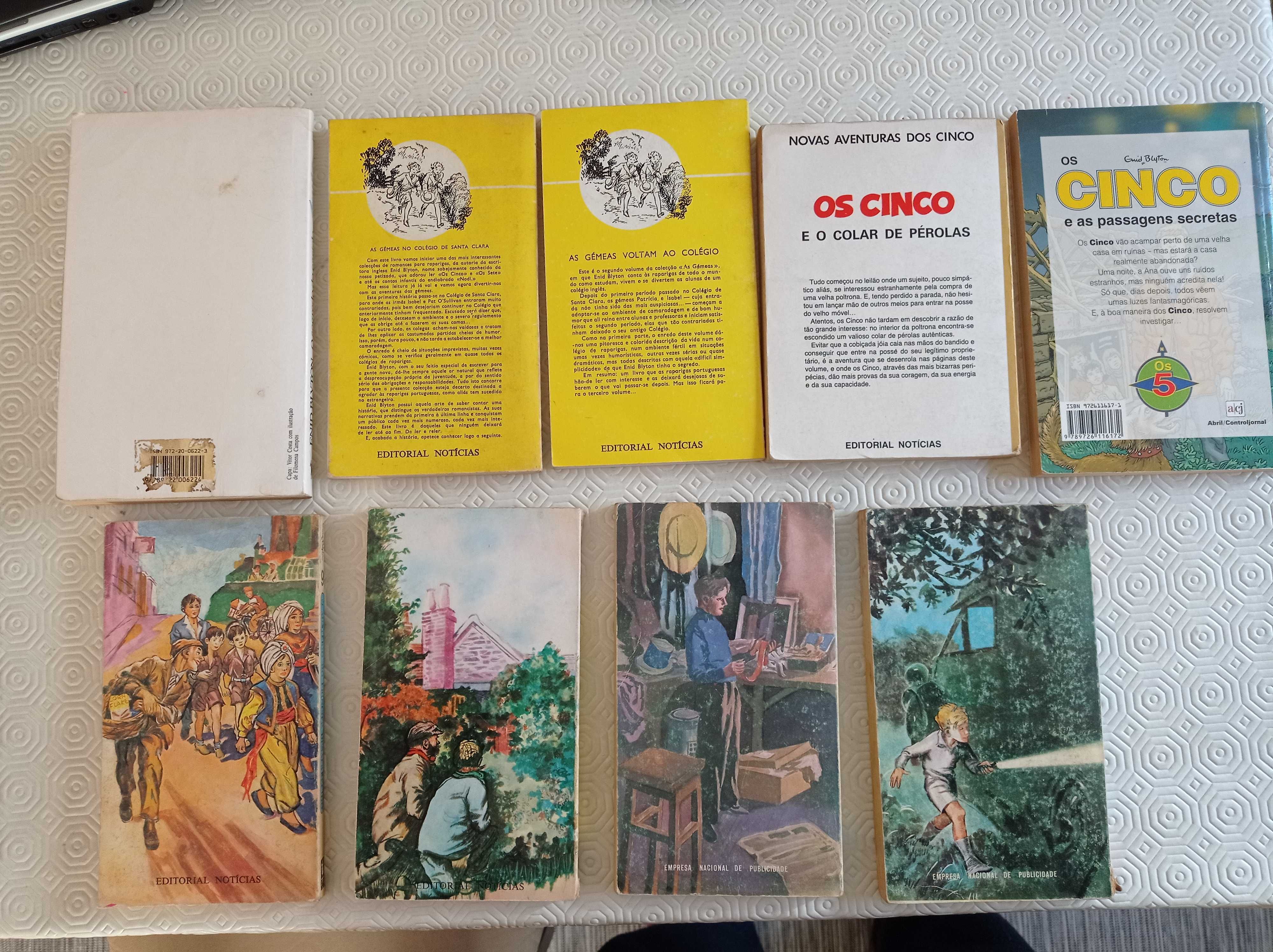 Coleção livros vintage de Enid Blyton