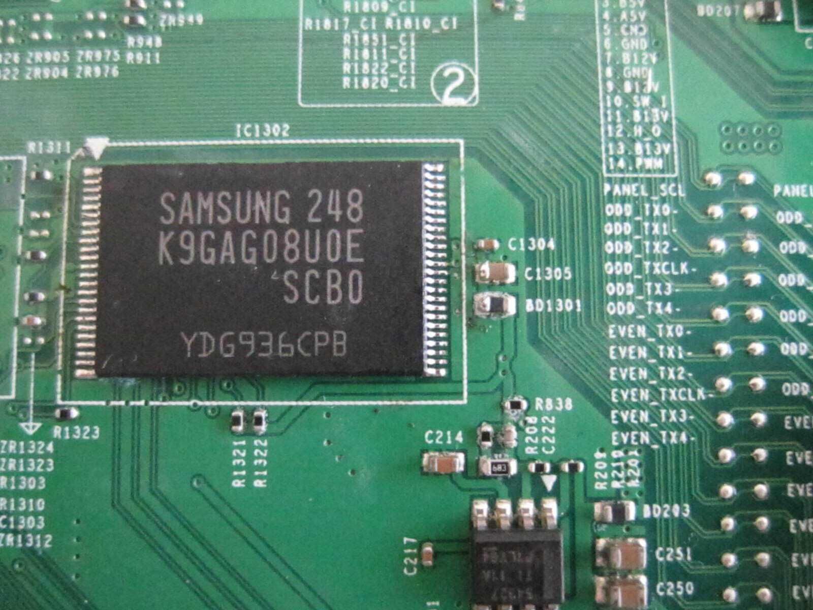 K9GAG08U0E Nand Flash прошита тв Samsung D5500, D5700, D5720, D5520
