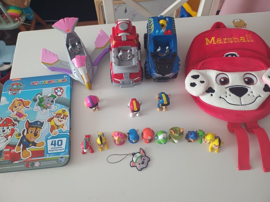 Psi patrol / paw patrol samochody pojazdy