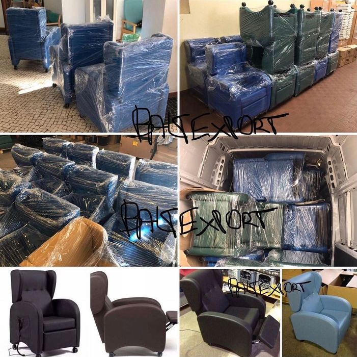 Cadeirão Manual Reclinável Hospitalar Relax Geriátrico Idosos NOVO