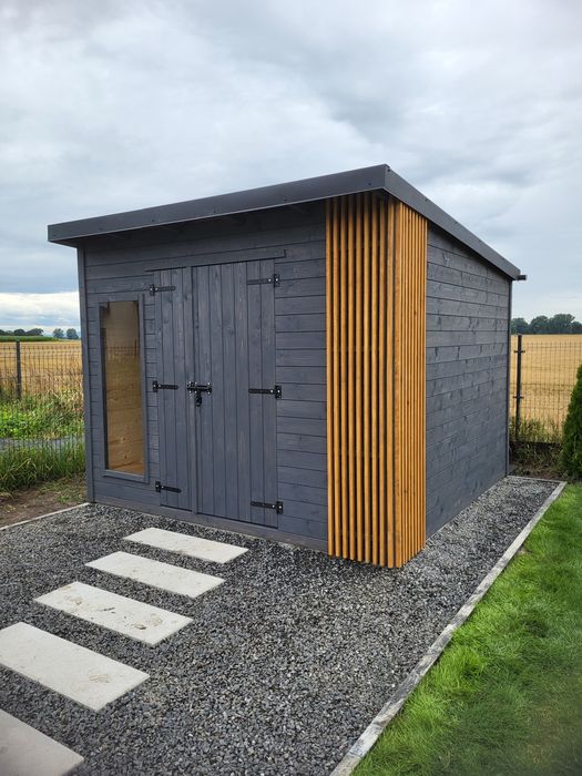 Domek na narzędzia ogrodowy nowoczesny montaż gratis