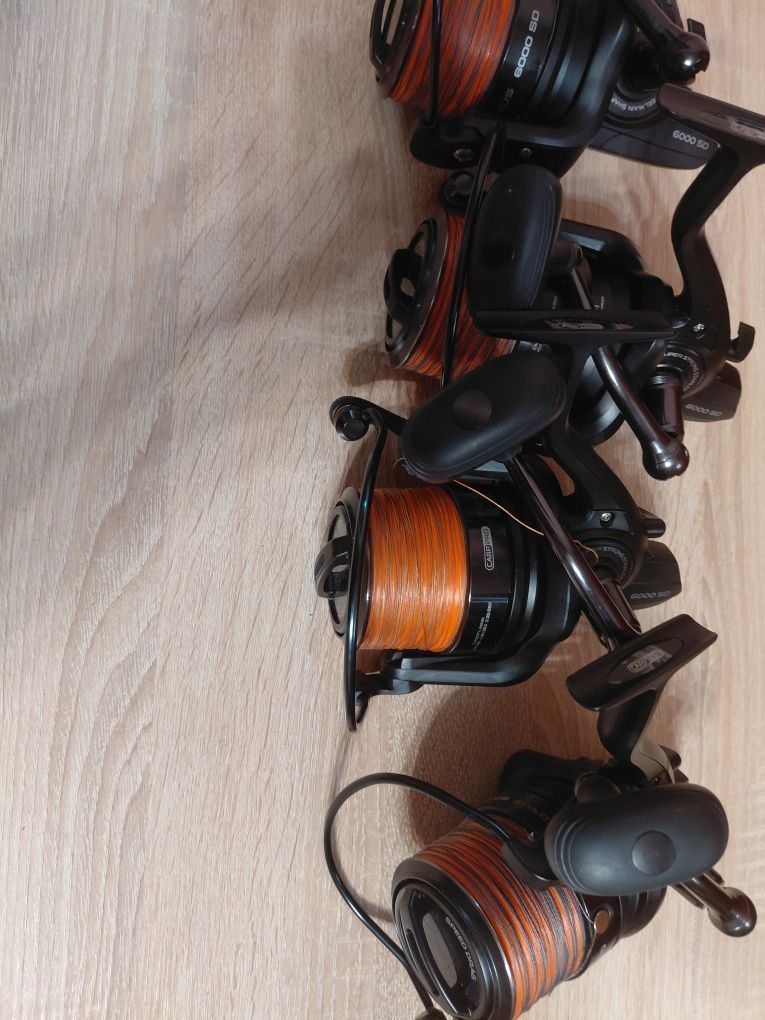 Катушки Carp Pro Torus 6000. Карпове вудлище CarpPro Torus 12 3.5lb.